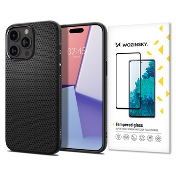 SPIGEN ETUI PLECKI DO IPHONE 15 PRO MAX + SZKŁO GRATIS
