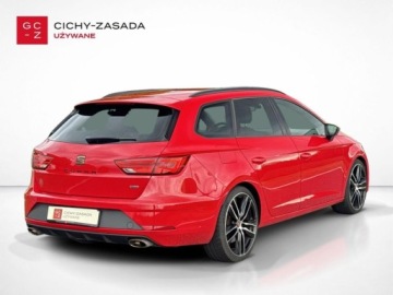 Seat Leon III CUPRA ST Facelifting 2.0 TSI 300KM 2019 Seat Leon Cupra ST 300KM DSG 4x4 Beats Kamera Podgrz.Fotele Czujniki 19 F, zdjęcie 4