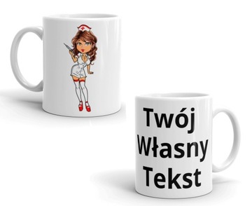 WYJĄTKOWY PERSONALIZOWANY KUBEK DLA PIELĘGNIARKI