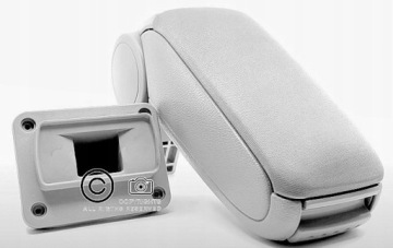 НОВЫЙ СЕРЫЙ ПОДЛОКОТНИК ДЛЯ SKODA FABIA И MK1