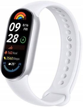 Inteligenta Opaska Zegarek Xiaomi Smart Band 9 Glacier Silver
