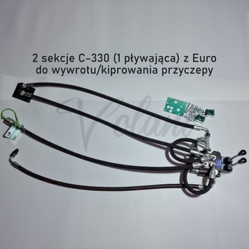ROZDZIELACZ 2 SEKCYJNY C-330 ZEWNĘTRZNY DO WYWROTU