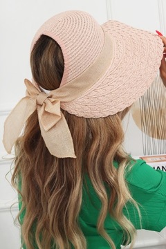 ЖЕНСКАЯ СОЛОМНАЯ ШЛЯПА-ВЕДРО ЛЕТНЯЯ ПЛЯЖНАЯ ШЛЯПА КОМФОРТНЫЕ ЖЕНСТВЕННЫЕ ЦВЕТА