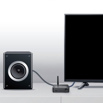 Профессиональный аудиоресивер 5.1 AUX/оптический/вход