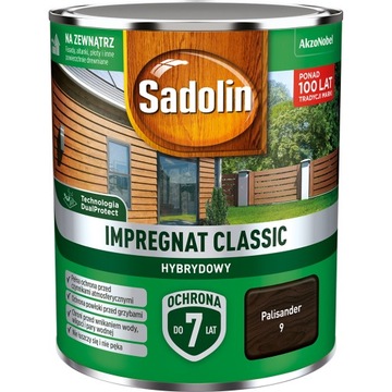 Sadolin impregnat drewna Classic Palisander 750ml