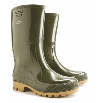 Buty kalosze Męskie Grand PCV zielone 44