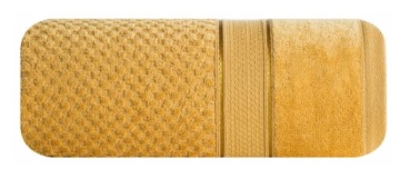 Рушник велюровий JESSI 50x90 см гірчичний 500 g/m² Eurofirany