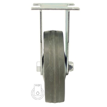 Комплект колёс 4 шт, диаметр 100, шкаф, полка, 13ППГУМ100.