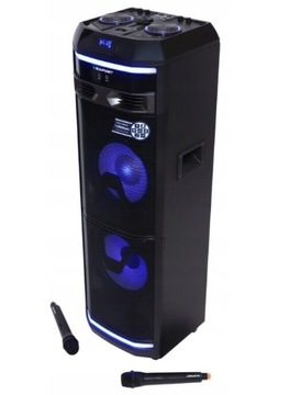 GŁOŚNIK KOLUMNA AKTYWNA BLAUPUNKT PS11DB BLUETOOTH KARAOKE 2 MIKROFONY