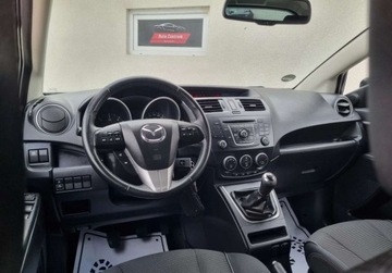 Mazda 5 II 1.6 MZ-CD 115KM 2013 Mazda 5 Lift SLICZNA 1.6 Diesel BOGATA WERSJA Oryginal ZADBANA Serwis 2014r, zdjęcie 5