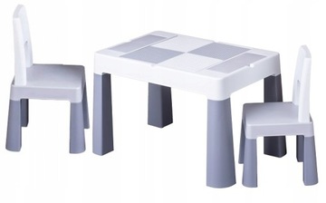 ZESTAW Stolik Krzesełko TEGA Multi Fun blat LEGO