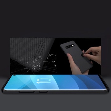Etui Nillkin Frosted Shield do Samsung Galaxy S10 (Czarne)