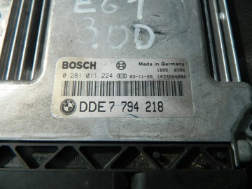BMW E61 3.0D СТАРТЕРНЫЙ КОМПЛЕКТ ДВИГАТЕЛЯ 7794218