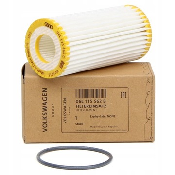 FILTR OLEJU VOLKSWAGEN OE 06L115562B - ORYGINAŁ