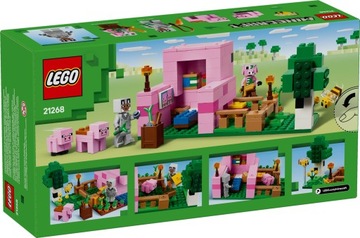 LEGO MINECRAFT 21268 DOM PROSIACZKA, zestaw klocków dla dzieci +7 lat