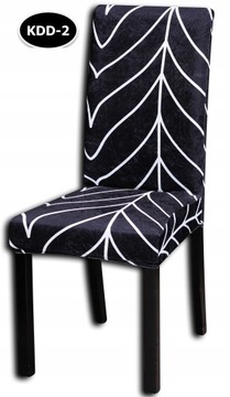 Pokrowce na krzesła we wzory Elastyczny