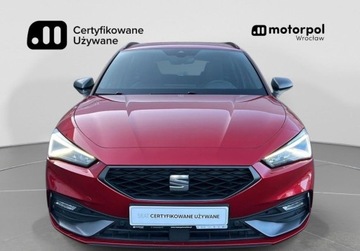 Seat Leon IV Sportstourer 2.0 TSI 190KM 2022 Seat Leon Sportstourer FR Pakiety, FV 23, GPS, Ambiente, ACC, Kassy, Wirt, zdjęcie 10