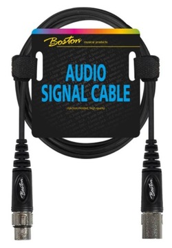 KABEL MIKROFONOWY 6 METROWY BOSTON AC-298-600