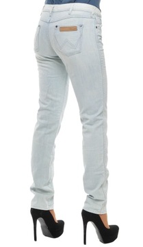 WRANGLER spodnie BLUE low slim MOLLY _ W27 L34