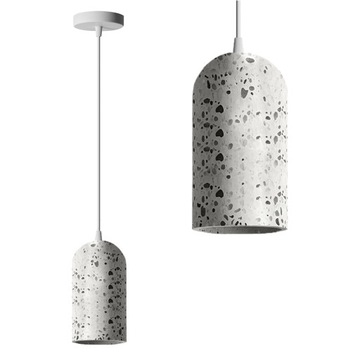 LAMPA SUFITOWA WISZĄCA BETONOWA B WHITE LASTRYKO
