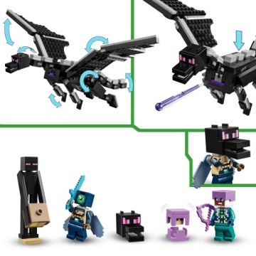 LEGO Minecraft 21264 Дракон Края и корабль Края