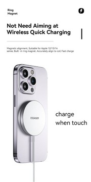 15W Magnetic Wireless Charger For iPhone 14 13 12 For Airpods Pro
