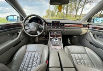 Audi A8 D3 Sedan 3.0 V6 TDI 233KM 2006 Audi A8 Bezwypadkowy, 10 lat w jednych rekach 3.0 Diesel 233KM, zdjęcie 12