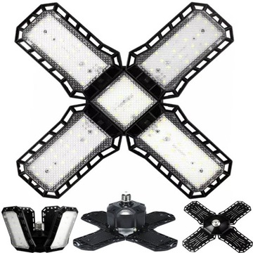 MOCNA LAMPA SUFITOWA LED ŻYRANDOL 60W ŻARÓWKA E27