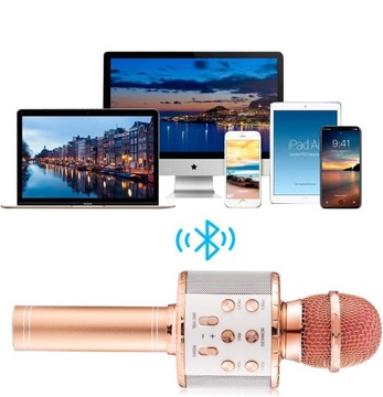 НАБОР МИКРОФОН С ДИНАМИКОМ КАРАОКЕ BLUETOOTH ЗАБАВНАЯ ИГРУШКА ДЛЯ ДЕТЕЙ