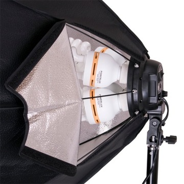 СОФТБОКС ОКТА 85см на 4 лампы Е27, постоянный свет