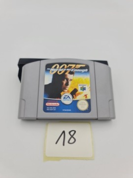 NINTENDO 64 007 МИРУ НЕДОСТАТОЧНО КОРОБКА