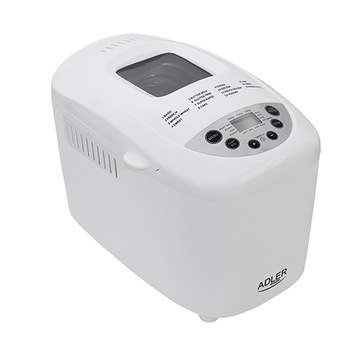 ХЛЕБОПЕЧНАЯ МАШИНА 850ВТ 15 ПРОГРАММ ADLER