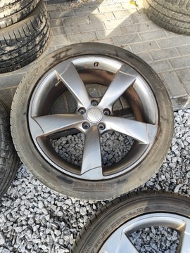 4× DISK HLINÍK AUDI OE 8.5" X 19" 5X112