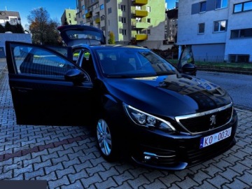 Peugeot 308 II SW Facelifting 1.2 PureTech 130KM 2019 Peugeot 308 1.2 PureTech 130 GPF Stop &amp; Start Active Business-Paket 2019r, zdjęcie 1