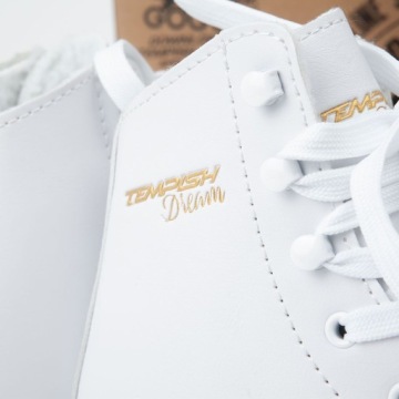 Фигурные коньки TEMPISH Dream II белые ПВХ 37