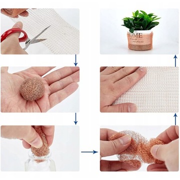 МЕДНАЯ ЛЕНТА 12М ОТ УЛИТОК ДЛЯ ЗАЩИТЫ САДОВЫХ РАСТЕНИЙ