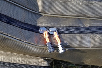 Чехол для рыбалки, сумка для удочки, оливковый, 135 см, 3 отделения, усиленный FL