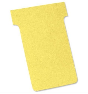 100x T-Card żółte karty planowania rozmiar 2