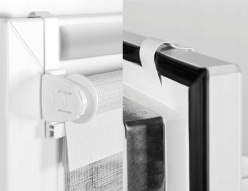 Roleta Rolety Dzień Noc wewnętrzna z prowadnicami na wymiar 84x150 cm