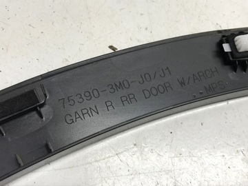 HONDA HR-V III 2023 VRSTVA LIŠTA DVEŘE PRAVÝ ZADNÍ ZADNÍCH 75390-3M0-J0
