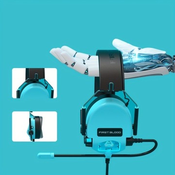 Проводная игровая гарнитура AJAZZ H10 — объемный стереозвук, громкость