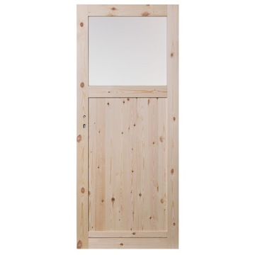 DRZWI SOSNOWE KORNIK DUO WC SĘCZNE 80