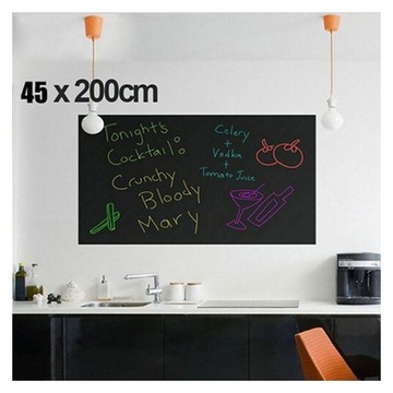 ДОСКА САМОКЛЕЯЩАЯСЯ МЕЛОВАЯ RPG 200х45 + МЕЛ х