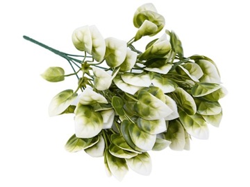 ИСКУССТВЕННЫЕ ЦВЕТЫ РАСТЕНИЯ ГУТЫЙ БУКЕТ ЛИСТЬЯ КРЕМОВЫЕ