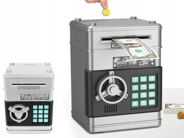 Skarbonka na szyfr sejf bankomat wrzutnik na banknoty