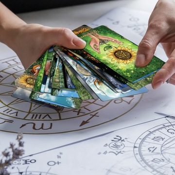 ИГРОВЫЕ КАРТЫ ТАРО НАБОР ГАДАТЕЛЬНЫХ КАРТ СИЛА ПРИРОДЫ ОРНЕР УКРАИНА