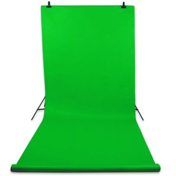 ZIELONE TŁO FOTO PP 2,75x5m TULEJA GREEN SCREEN