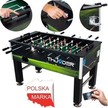 STÓŁ DO GRY PIŁKARZYKI 5FT THUNDER - SPORT