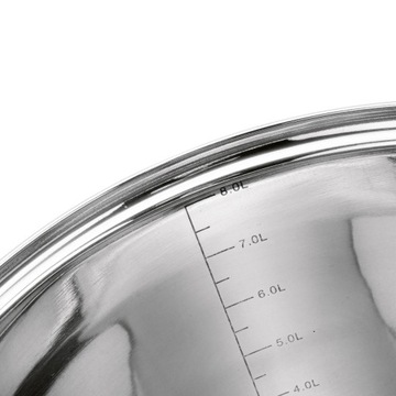 НАБОР ПОТС индукционный 3x БОЛЬШАЯ кастрюля 6,5/8/10л