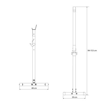 РЕГУЛИРУЕМАЯ ТРЕНИРОВОЧНАЯ СКАМЬЯ И СТОЙКИ ДЛЯ ТРЕНИРОВОК